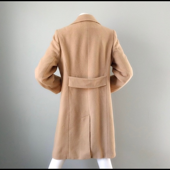 Vintage Larry Levine Italian 100% Camel Hair Coat - Picture 5 of 9